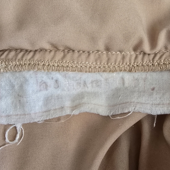 Jens Pirate Booty Womens Blouse Ivory Short Sleeve Lined Embroidered Lace Boho S - Picture 6 of 6